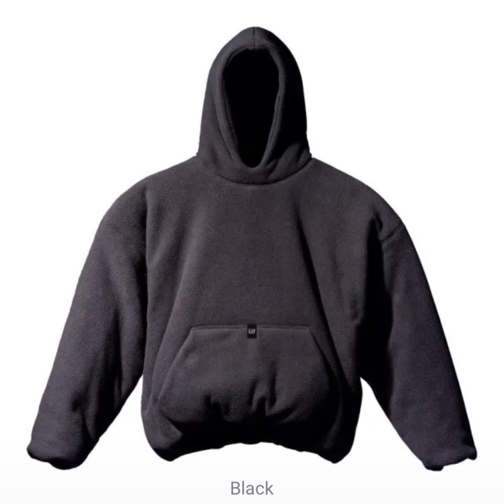 *NEW* YZY GAP Balenciaga Polar Fleece Padded Hoodie NWT